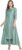 Janasya Indian Women’s Green Silk Blend Ethnic Dress